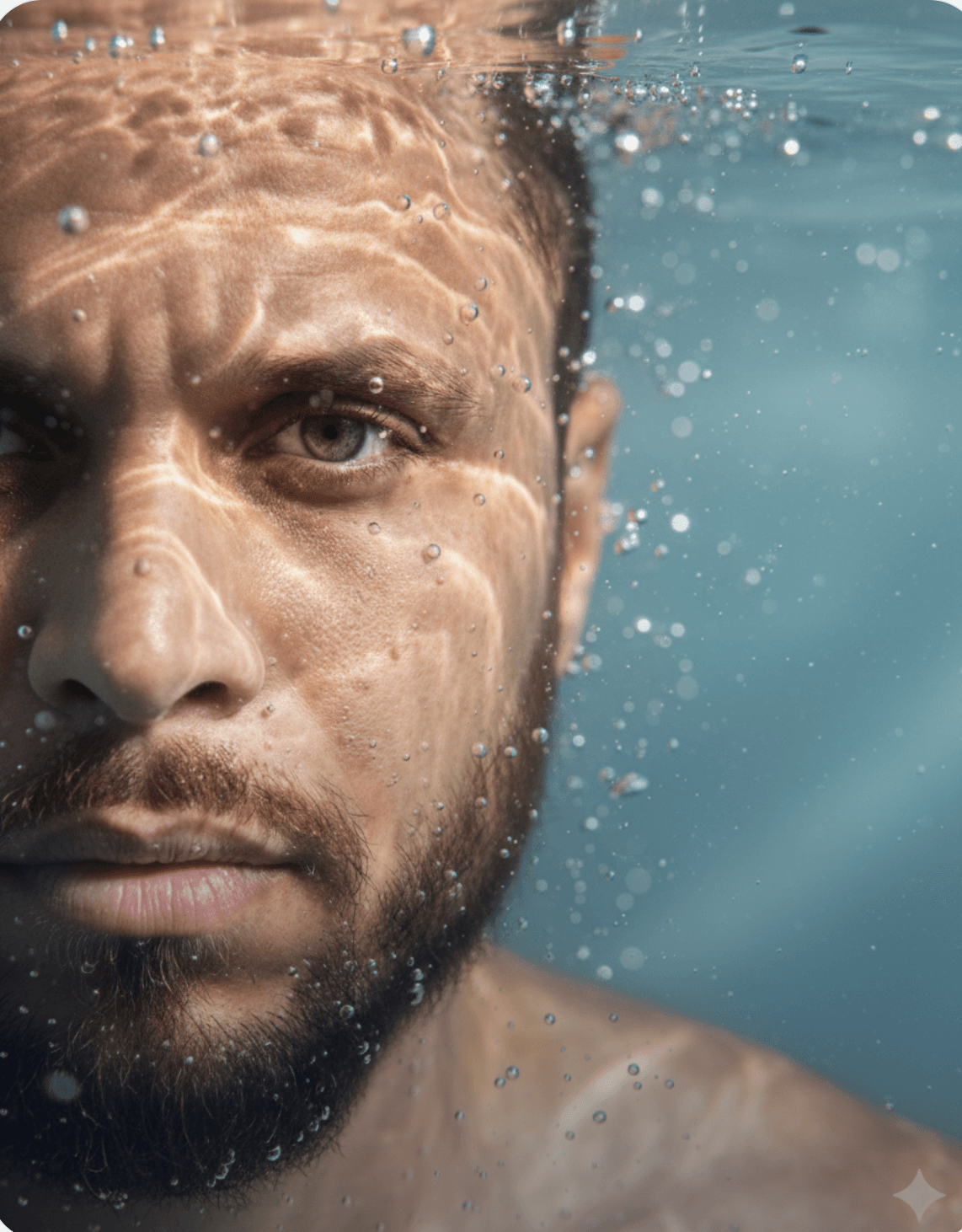 PhotoReady AI style preview for Submerged on photoready.kaamkardo.com