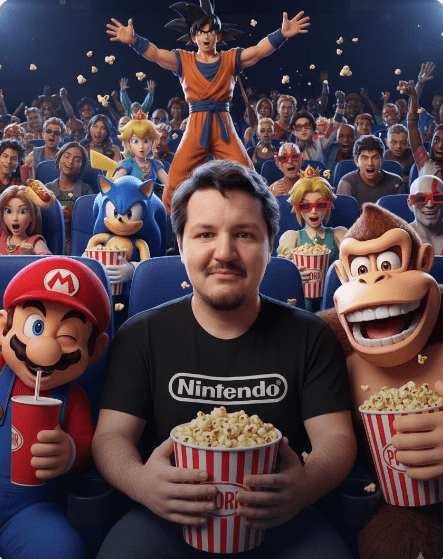 PhotoReady AI style preview for Nitendo cinema on photoready.kaamkardo.com