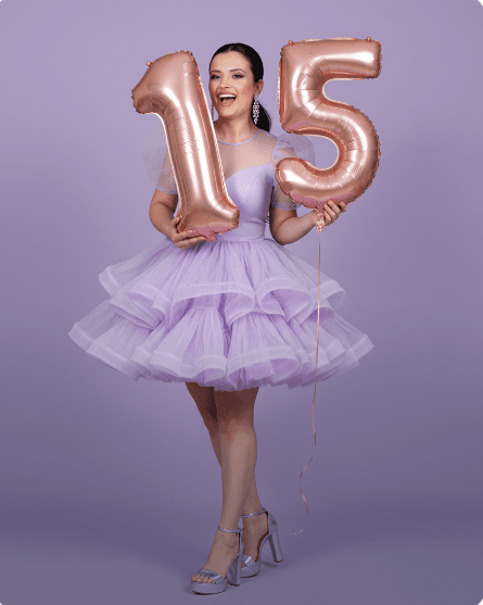 PhotoReady AI style preview for Sweet Fifteen Celebration on photoready.kaamkardo.com