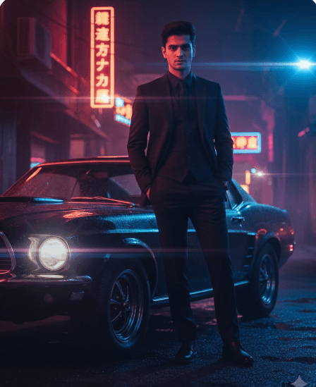 PhotoReady AI style preview for John Wick Style on photoready.kaamkardo.com