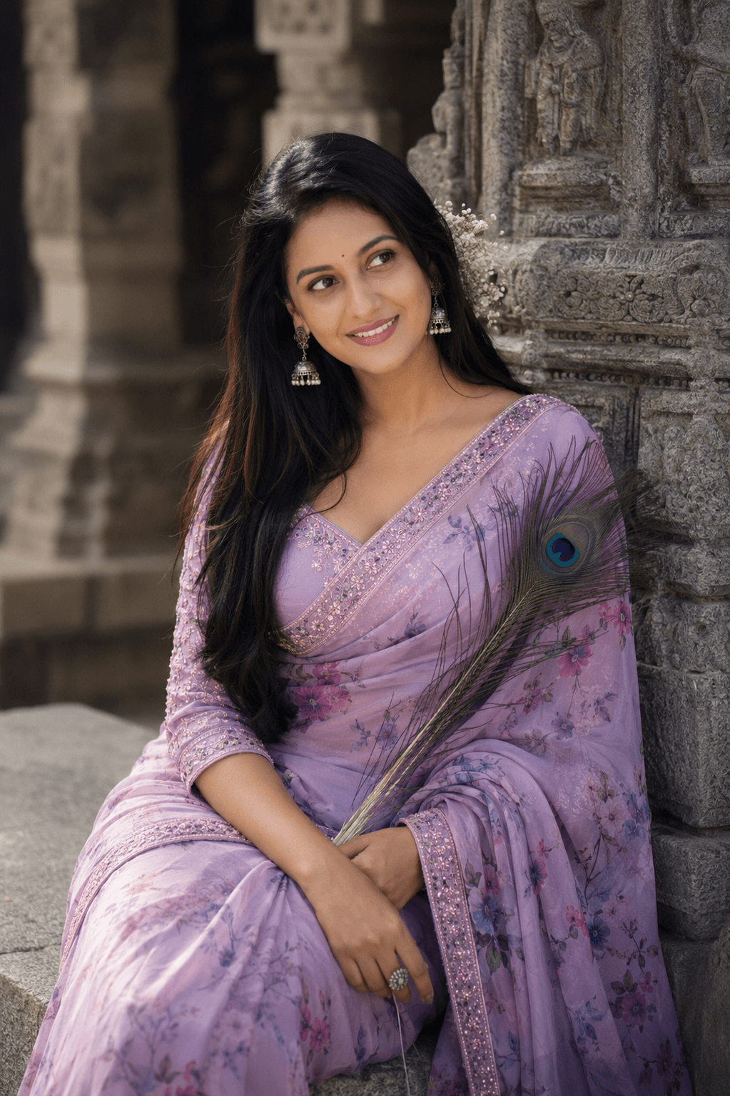 PhotoReady prompt preview for Royal Temple Elegance Portrait on photoready.kaamkardo.com