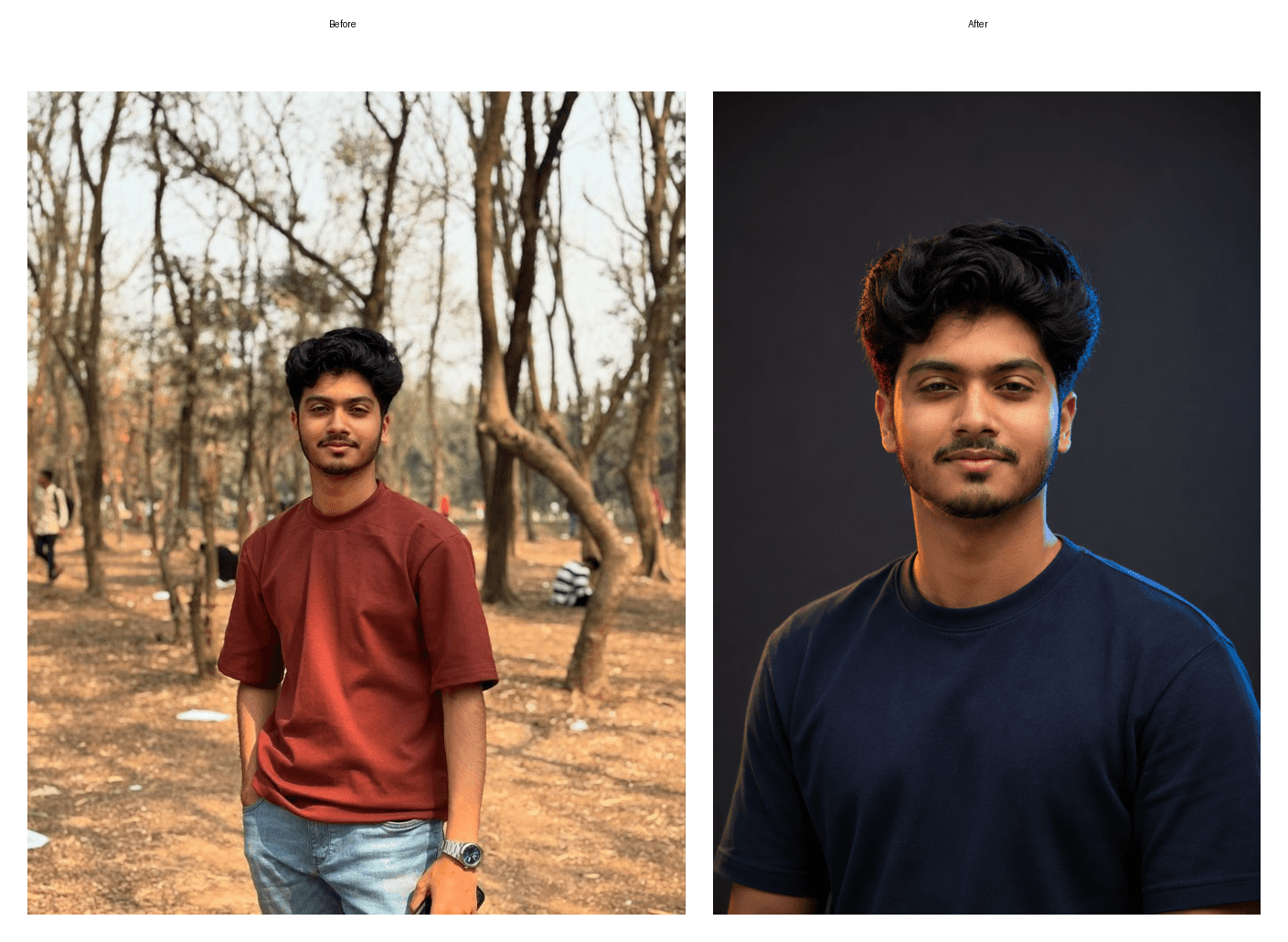 Background detail for Modern Tech LinkedIn Portrait