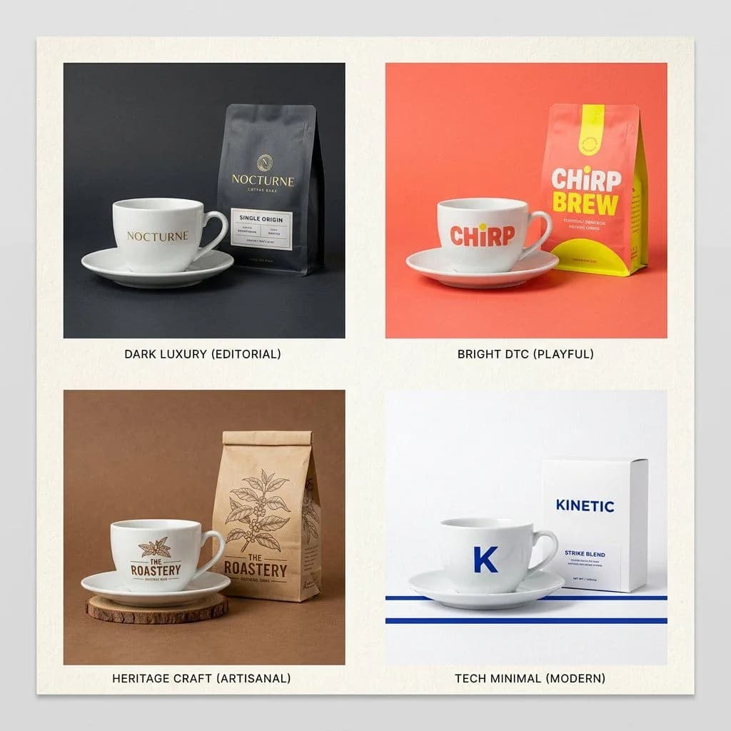 Brand Envelope Product Advertisement AI photo prompt example on PhotoReady
